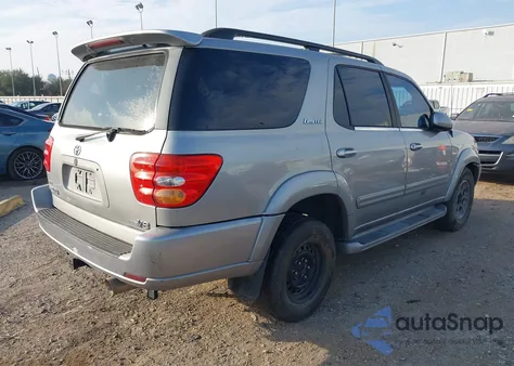 2003 Toyota Sequoia Limited V8 из США, поврежденный, VIN 5TDZT38A73S178941